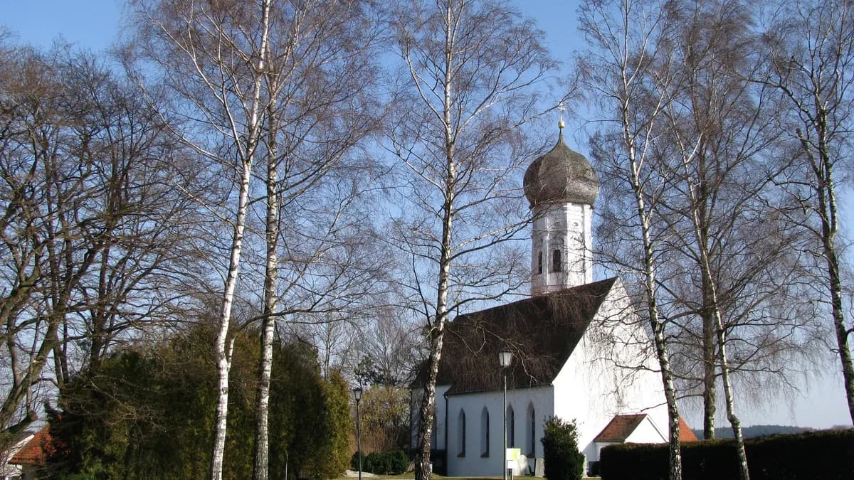 Stadtansicht von Alling