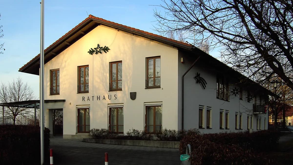 Stadtansicht von Hohenlinden